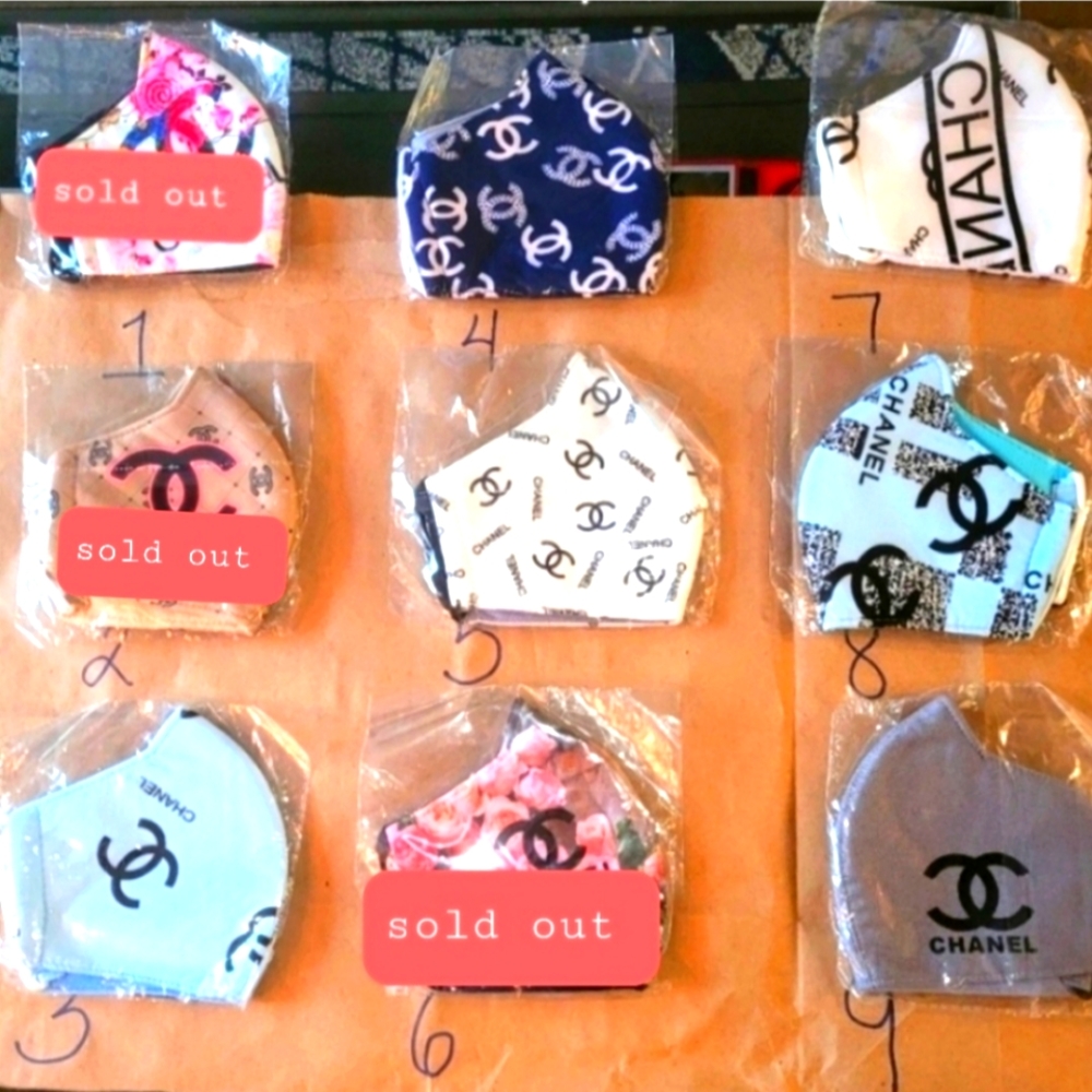 HANDMADE FASHION/DESIGNER INSPIRED FACE MASK UNISEX